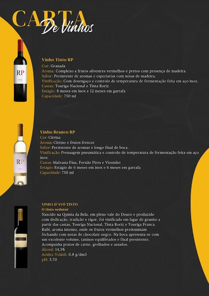 Menu_Tapas Bar Passeio Alto_Lamego_immagine_3