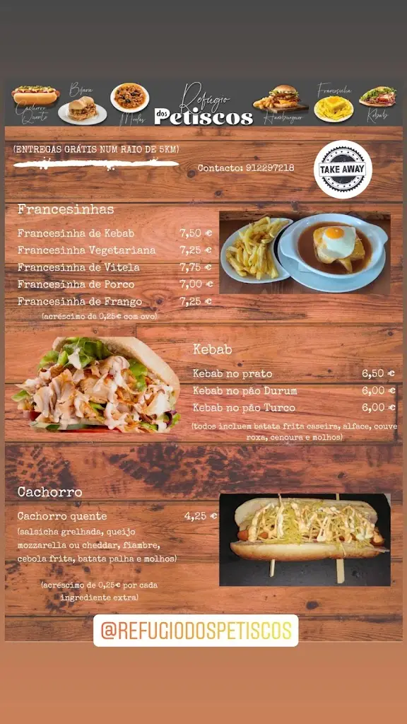 Menu_Refúgio dos Petiscos_Oliveira de Frades_image_1