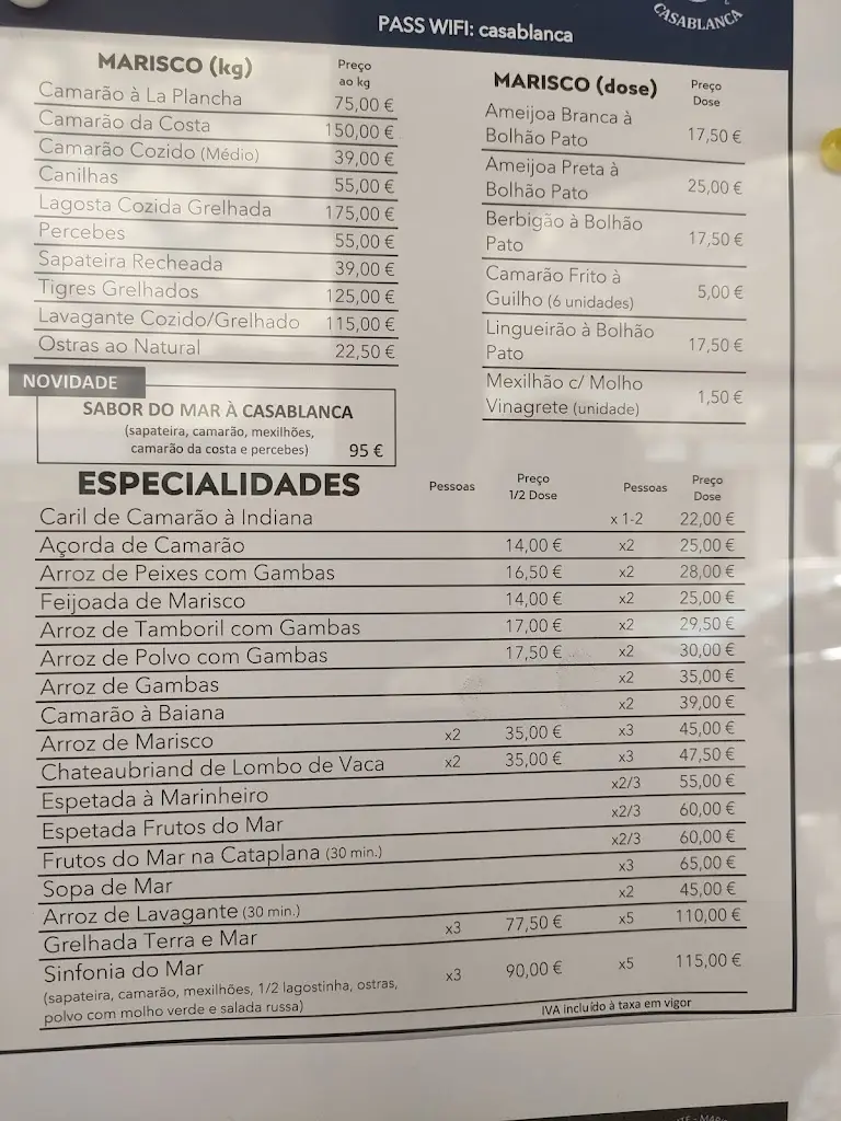 Menu_Marisqueira Casablanca_Viseu_image_4