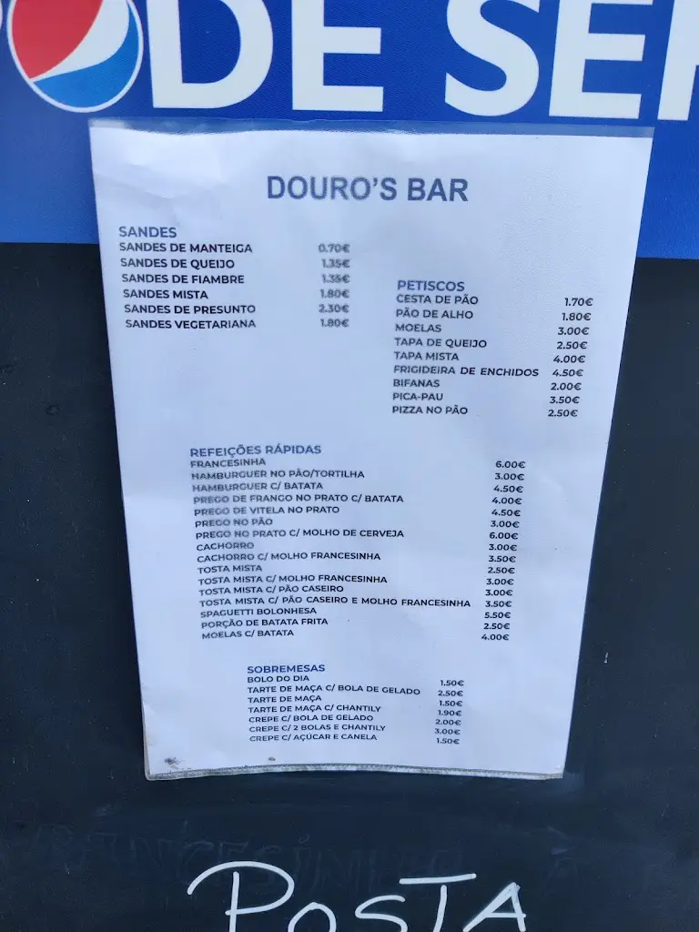 Menu_D'Ouros Bar_São João da Pesqueira_image_1
