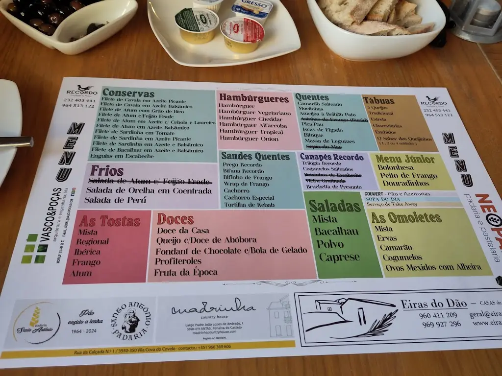 Menu_Recordo - Tradição à Mesa_Penalva do Castelo_image_1