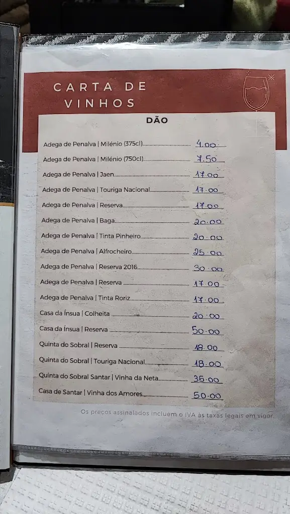 Menu_Telheiro restaurant_Penalva do Castelo_immagine_3