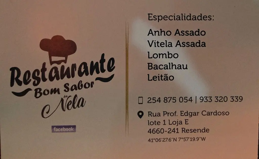 Menu_Restaurante O Bom Sabor da Nela_Resende_immagine_1