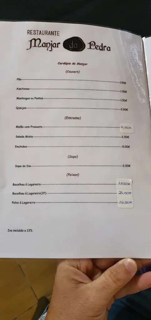 Menu_Manjar da Pedra_Sever do Vouga_immagine_2