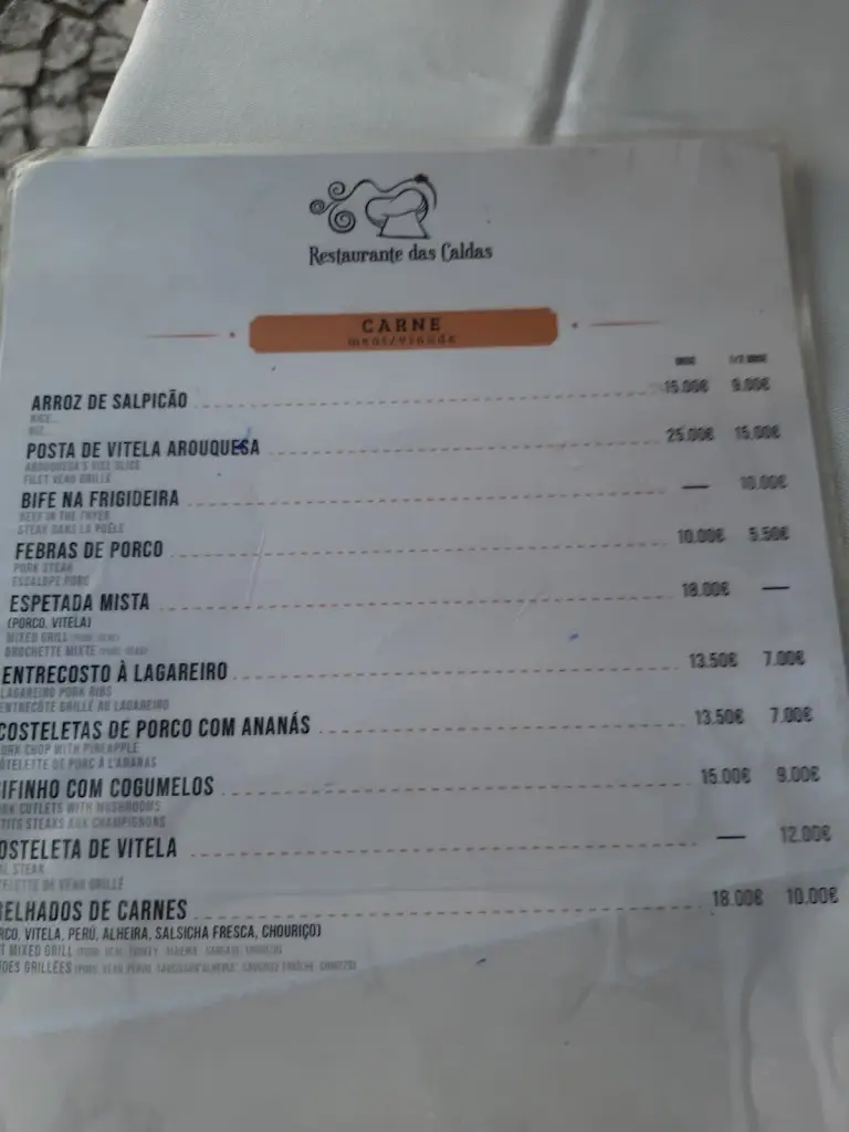 Menu_Restaurante Das Caldas_Resende_immagine_4