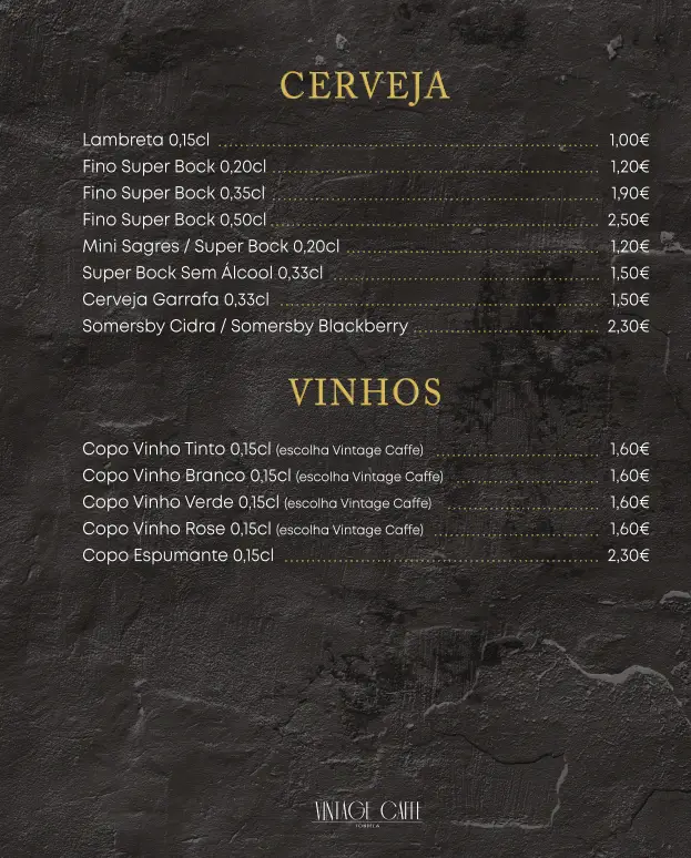 Menu_Vintage Caffé_Tondela_immagine_4