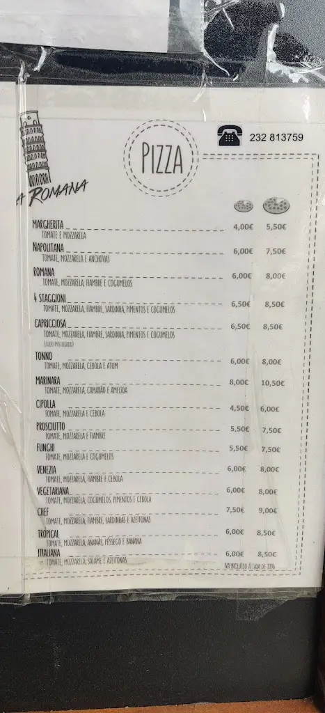 Menu_La Romana_Tondela_immagine_1