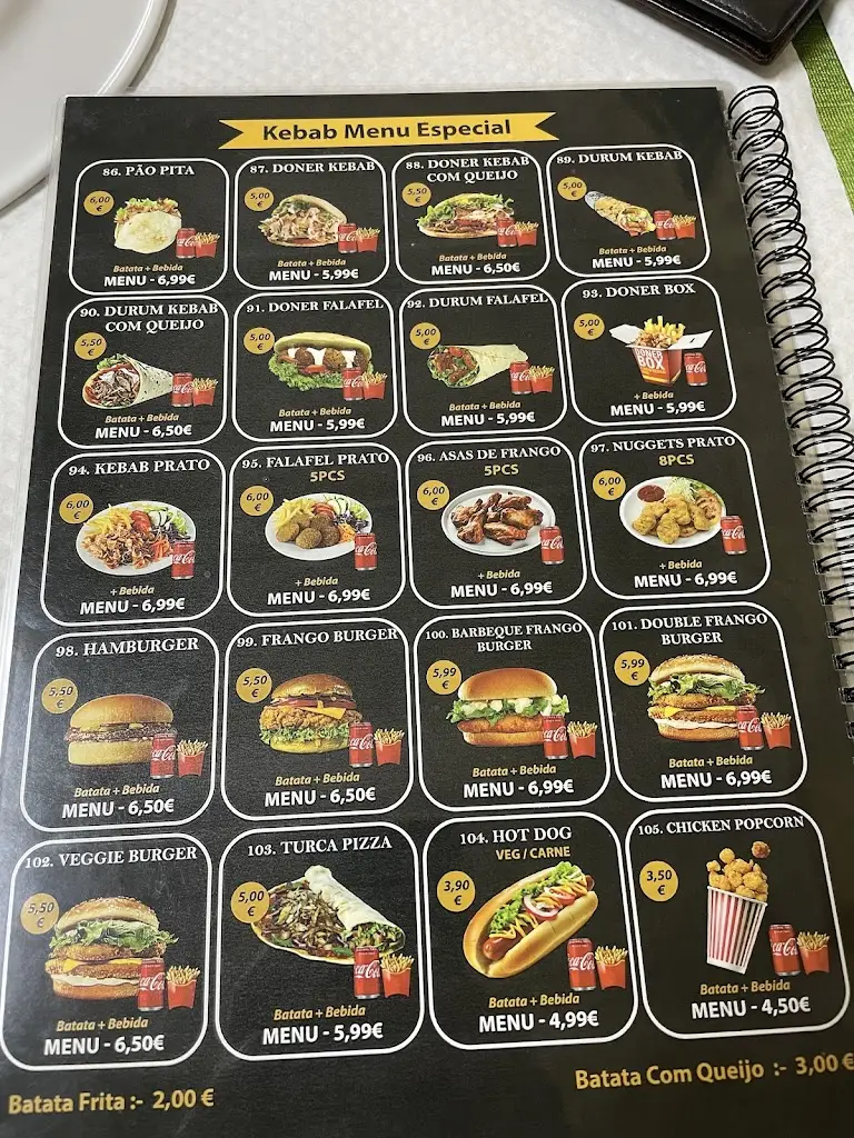 Menu_Mr. Royal kebab and Pizzeria_Vila Nova de Paiva_immagine_1