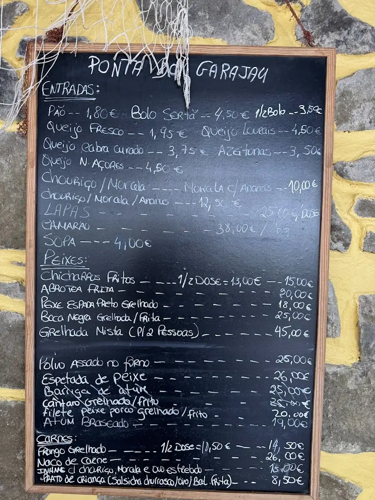 Menu_Restaurante Ponta do Garajau_Fenais da Ajuda_immagine_2