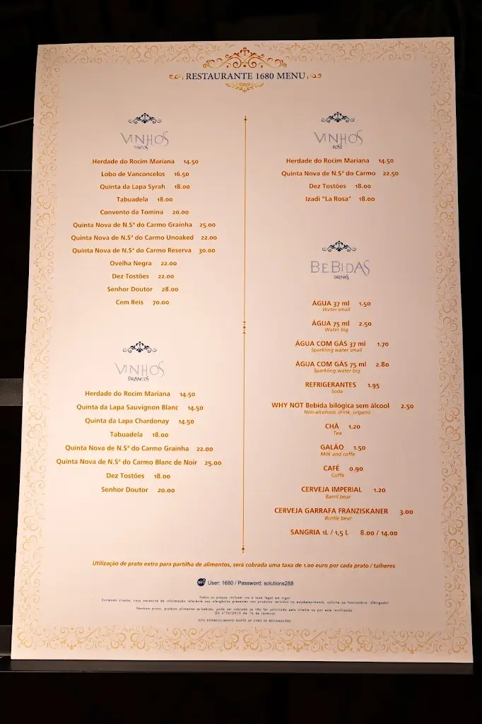 Menu_1680 Gourmet Taste_Almodôvar_immagine_1