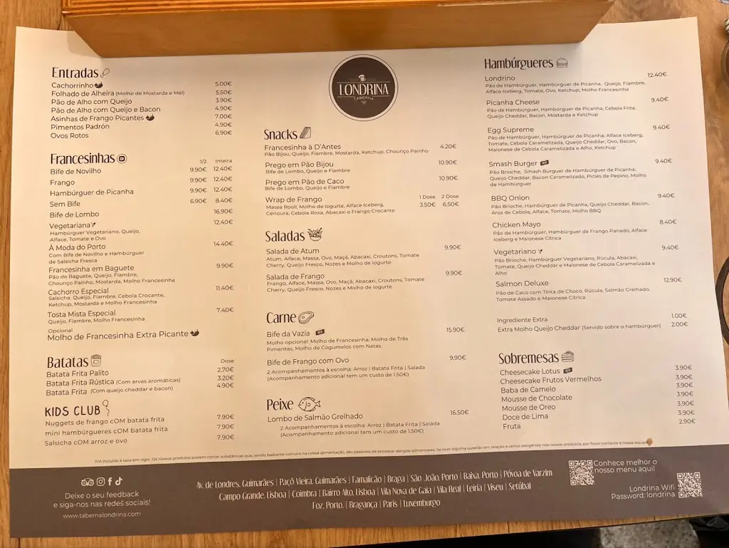 Menu_Taberna Londrina Porto, São João_São João_image_1