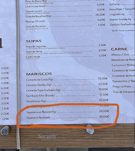 Menu_Café Praia mar_Vila Chã_image_2