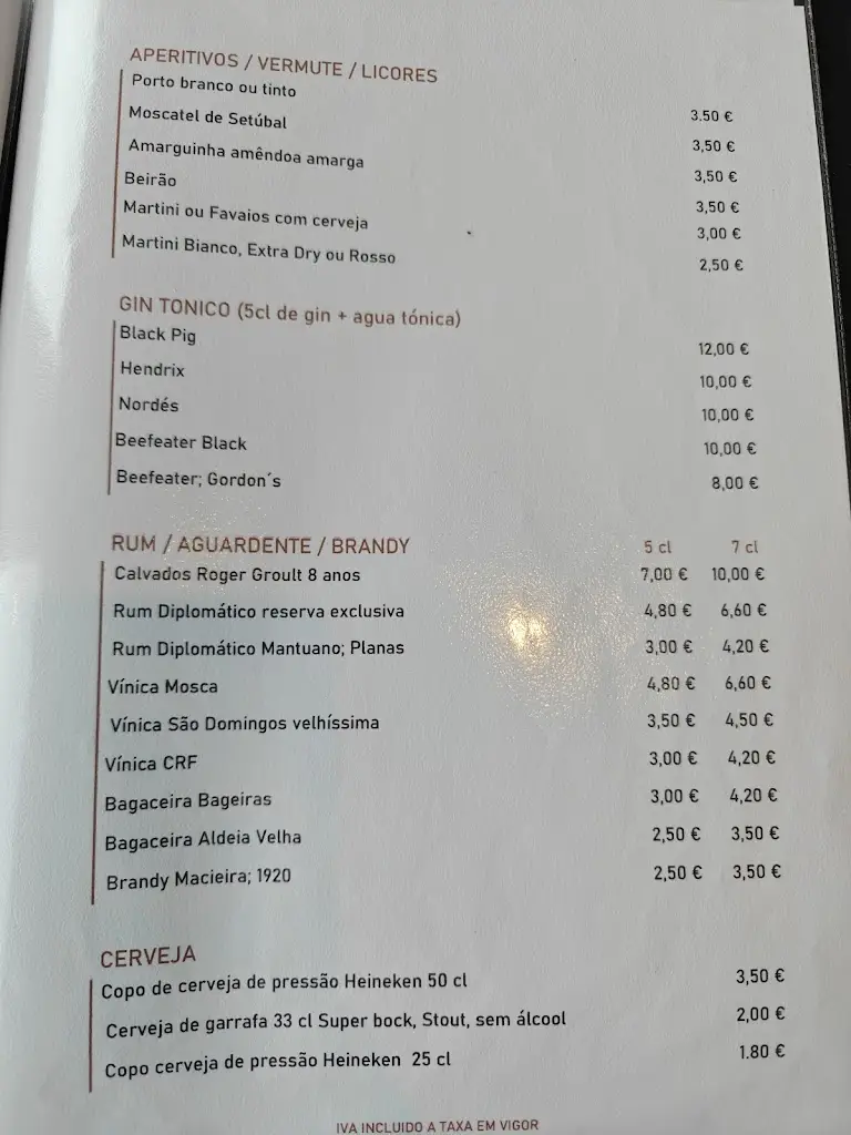Menu_Restaurante Salitre_Vila Chã_immagine_1
