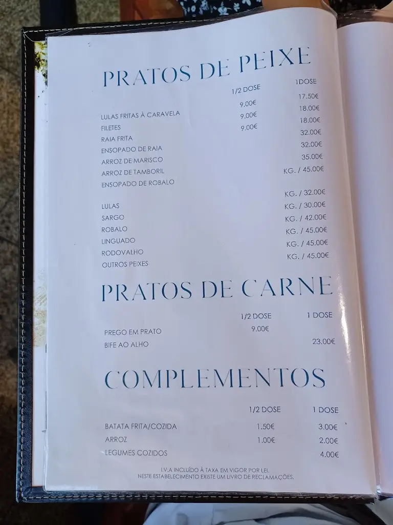 Menu_Rest.caravela_Vila Chã_immagine_3