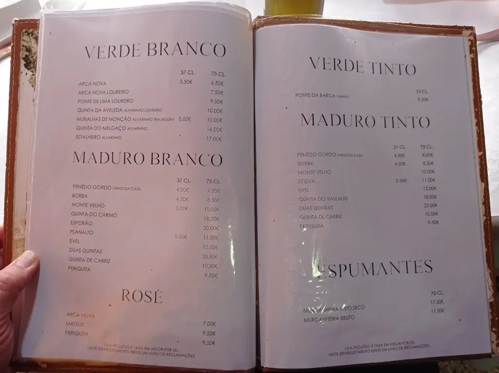 Menu_Rest.caravela_Vila Chã_immagine_4