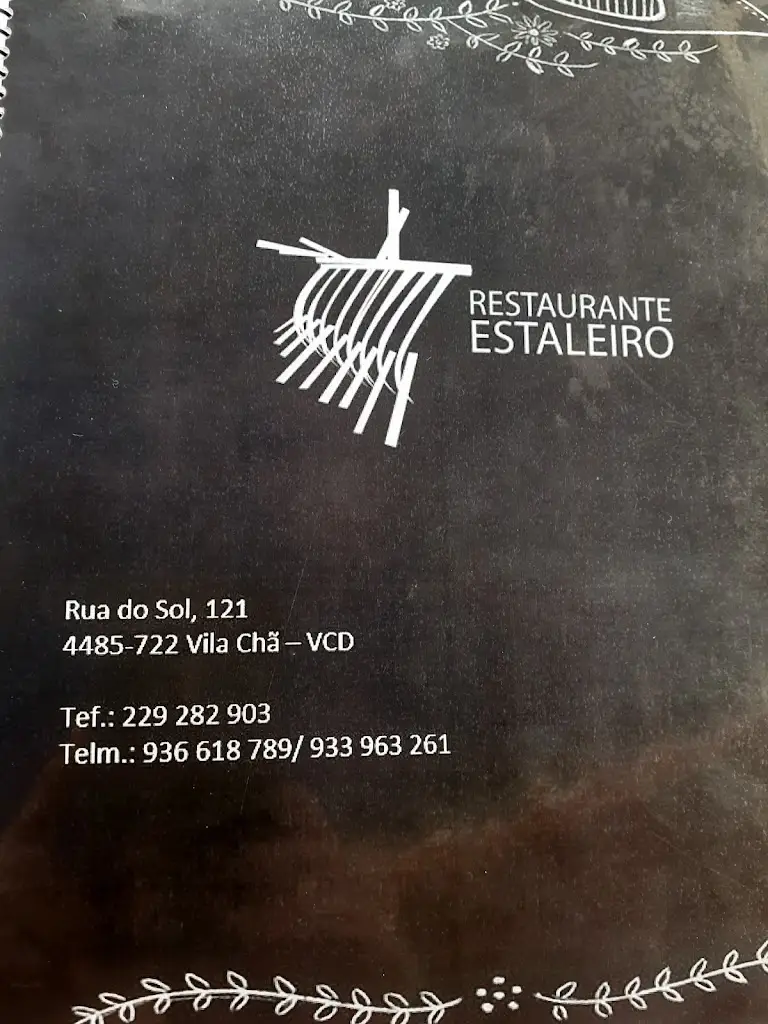 Menu_Estaleiro_Vila Chã_immagine_3