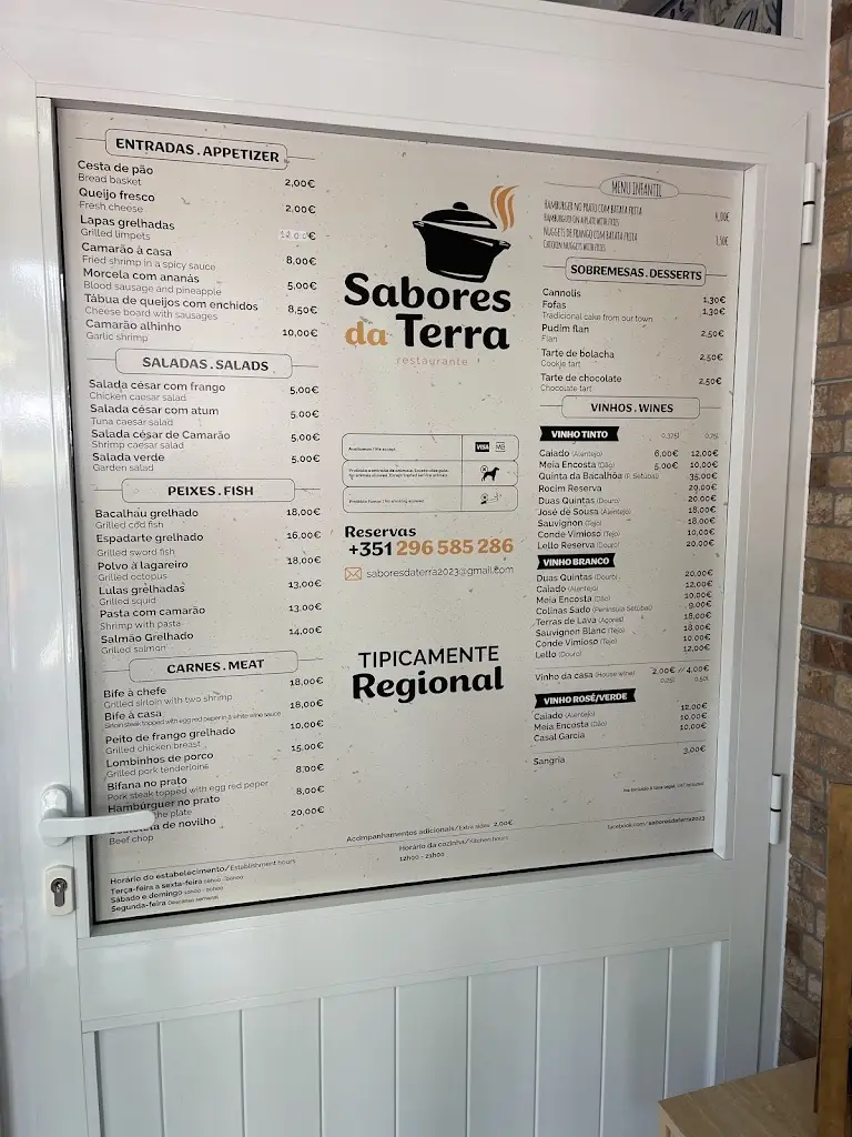 Menu_Sabores da terra_Fenais da Ajuda_immagine_1