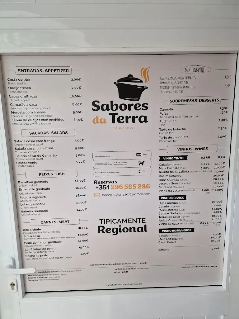 Menu_Sabores da terra_Fenais da Ajuda_immagine_2
