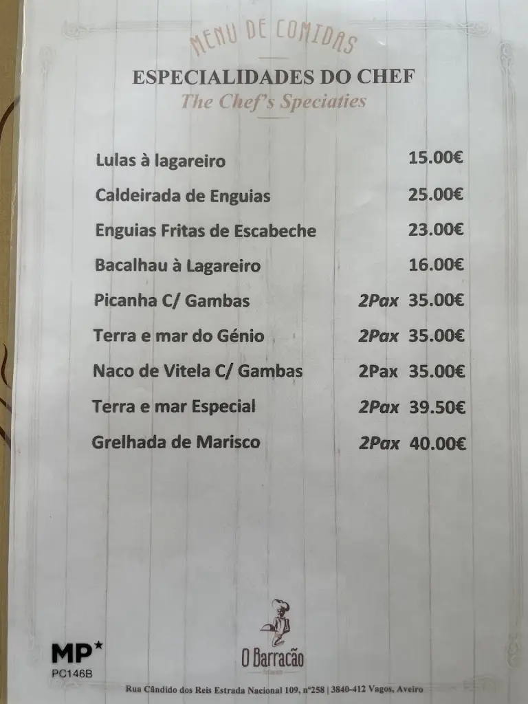 Menu_O Barracão - Melhor Restaurante em Vagos_Vagos_immagine_3