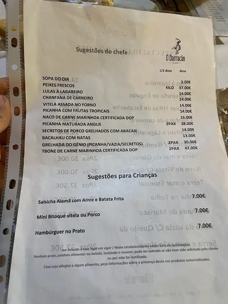 Menu_O Barracão - Melhor Restaurante em Vagos_Vagos_immagine_4