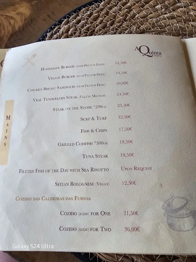 Menu_A Quinta_Furnas_immagine_1