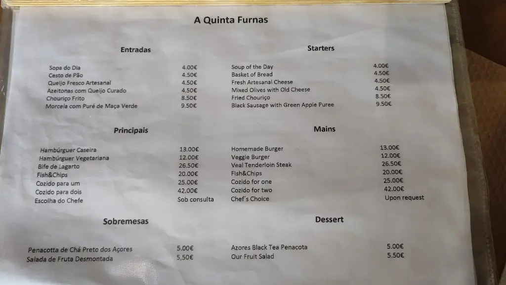 Menu_A Quinta_Furnas_immagine_3