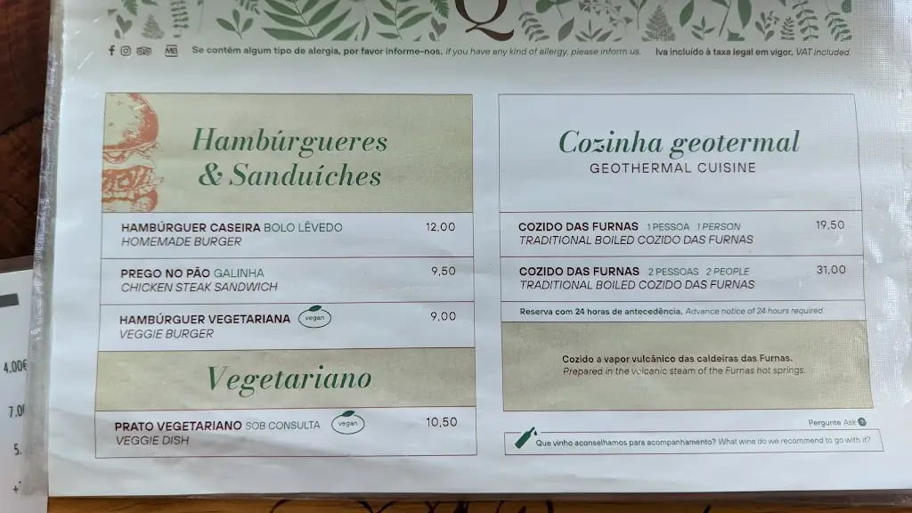 Menu_A Quinta_Furnas_immagine_4