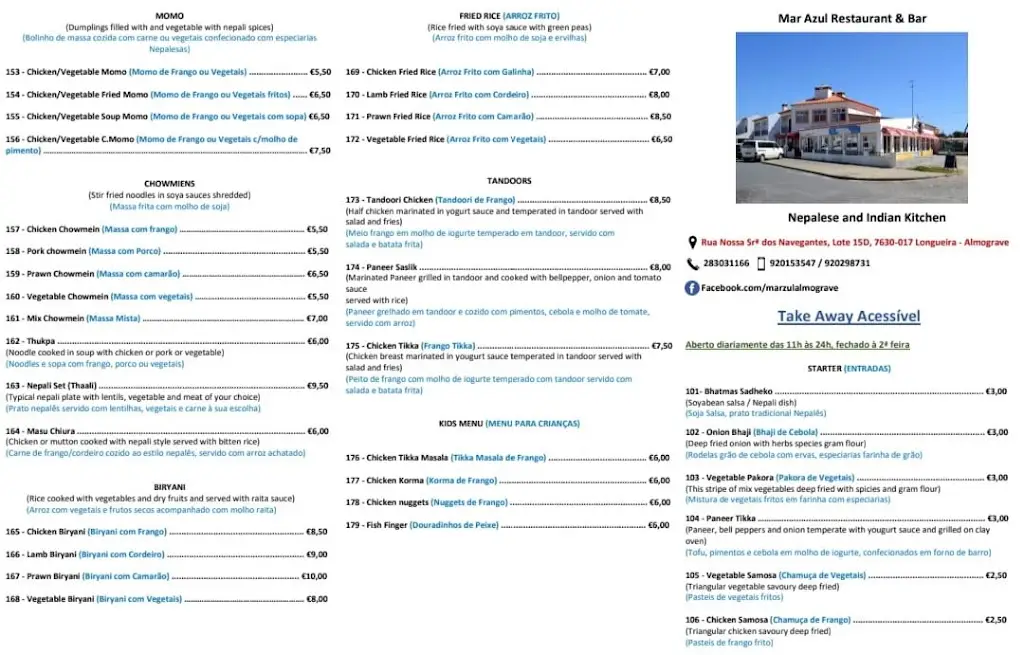 Menu_Mar Azul Restaurant & Bar_Almograve_immagine_2