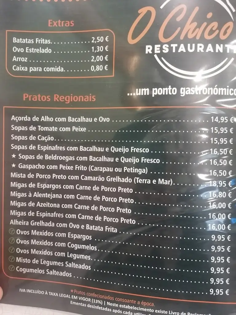 Menu_O Chico_Ferreira do Alentejo_immagine_3