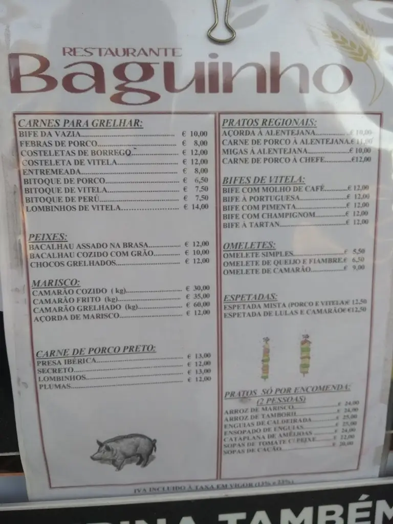 Menu_O Baguinho_Ferreira do Alentejo_imagen_2