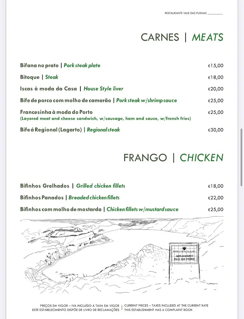 Menu_Restaurante Vale Das Furnas (Parque De Campismo)_Furnas_image_3