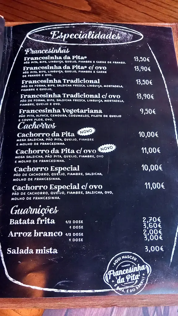 Menu_Barril Avenida (francesinha da Pita)_Valongo_immagine_1