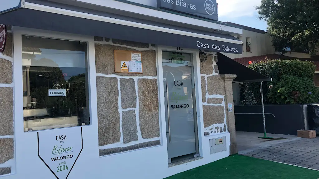 Casa das Bifanas restaurant in Valongo