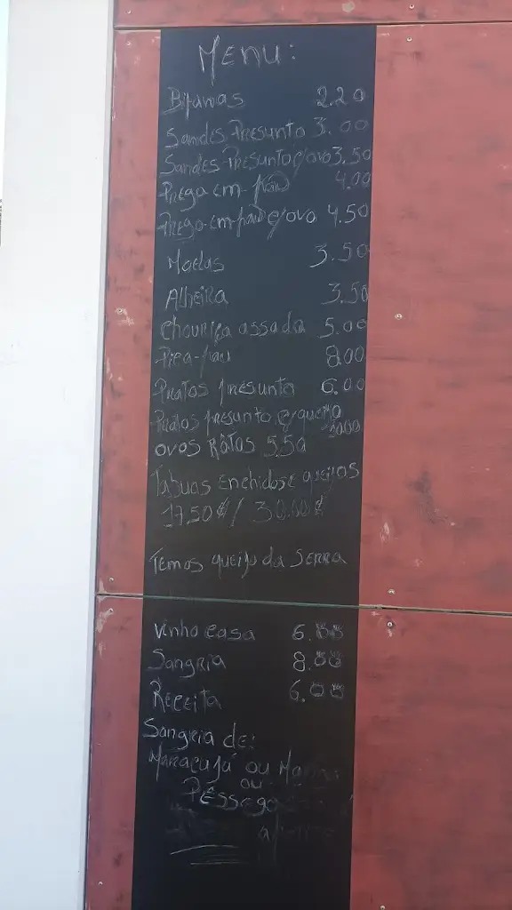 Menu_A Gruta petisqueira esplanada_Valongo_immagine_1