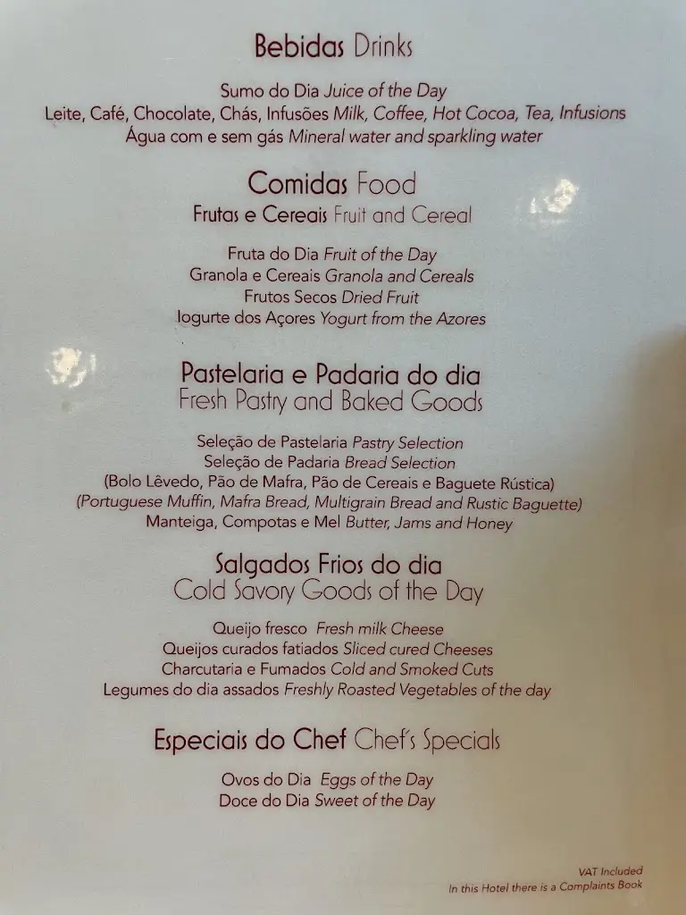 Menu_Restaurante Terra Nostra (Terra Nostra Garden Hotel)_Furnas_immagine_2