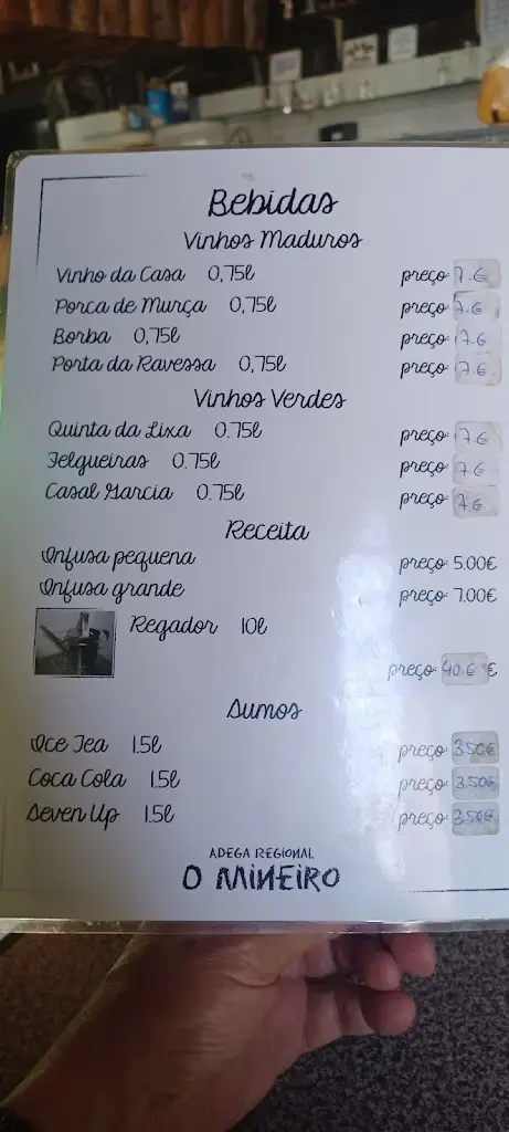 Menu_Adega Regional O Mineiro_Valongo_image_1