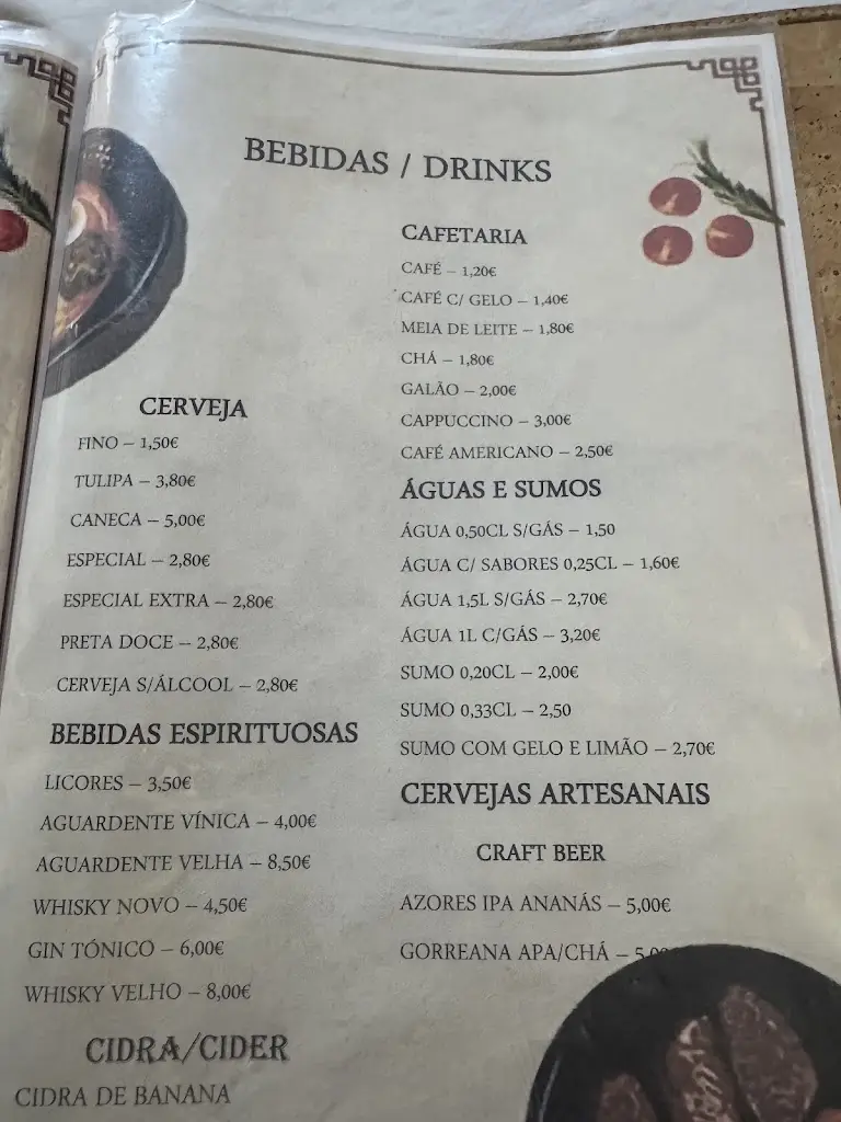 Menu_Restaurante Banhos Ferreos_Furnas_image_1