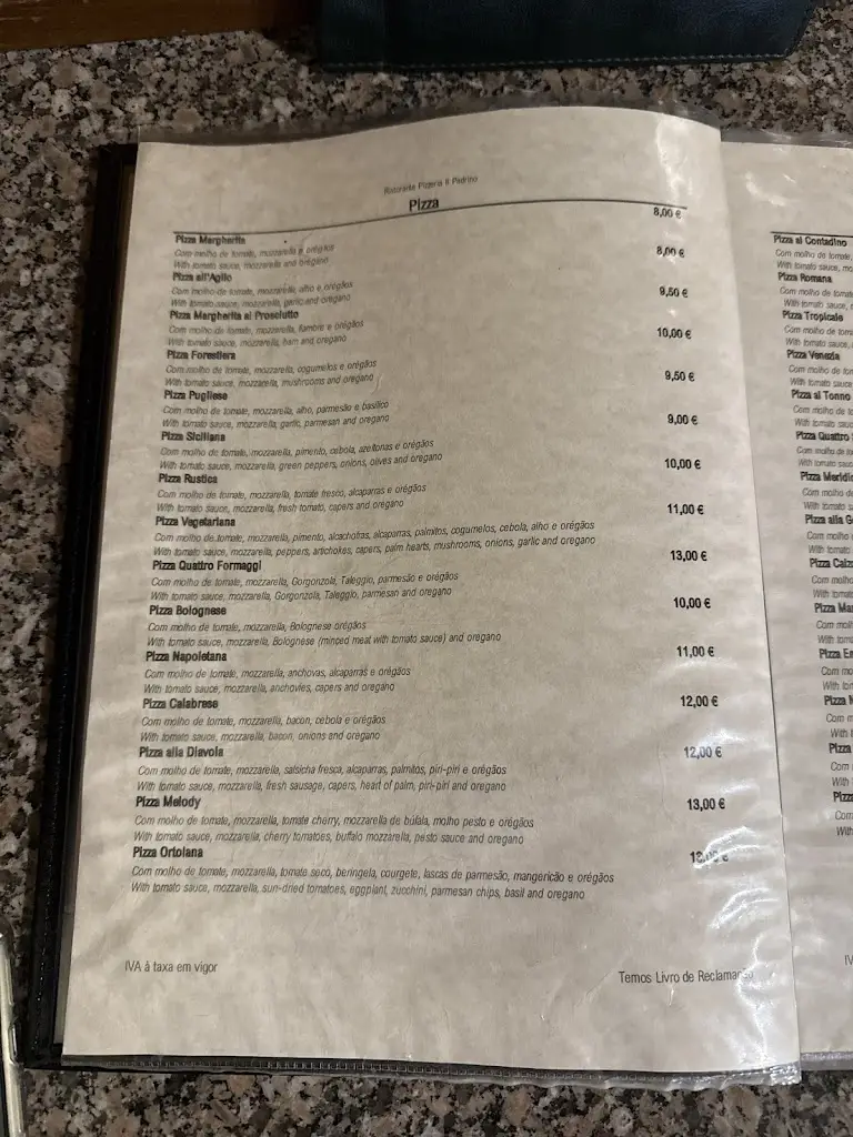 Menu_Pizzeria il Padrino_São Teotónio_immagine_3