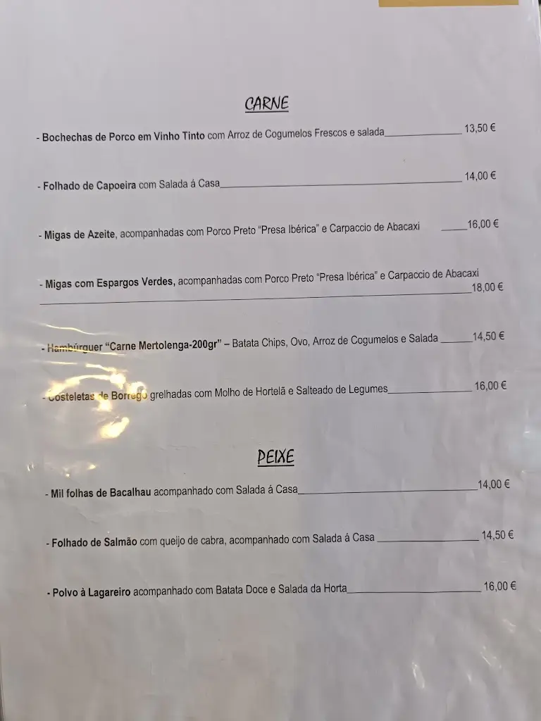 Menu_Espaço Casa Amarela_Minas de São Domingos_immagine_1