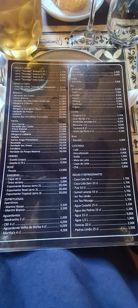 Menu_O Barranquenho_Moura_immagine_2