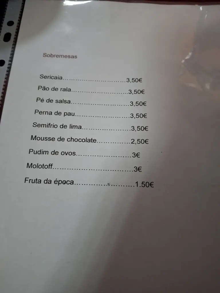Menu_O Vermelhudo_Moura_immagine_1