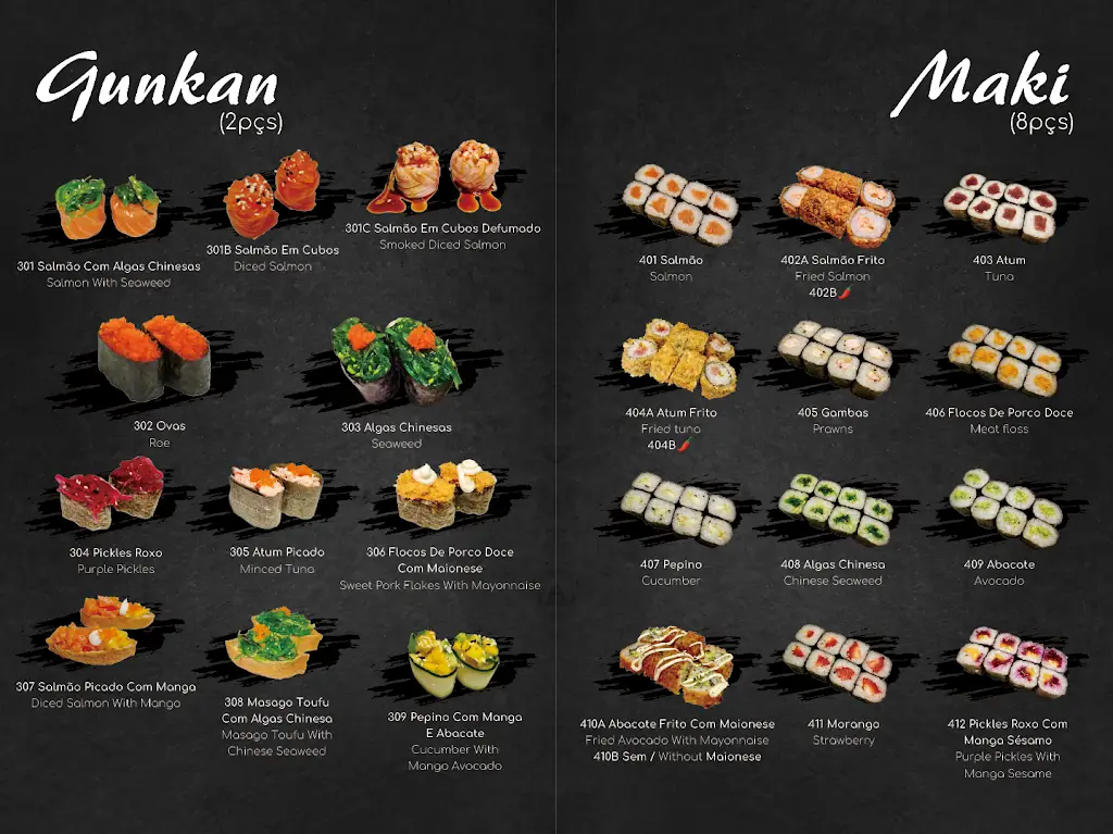 Menu_Sakura Sushi Restaurante Moura_Moura_immagine_3
