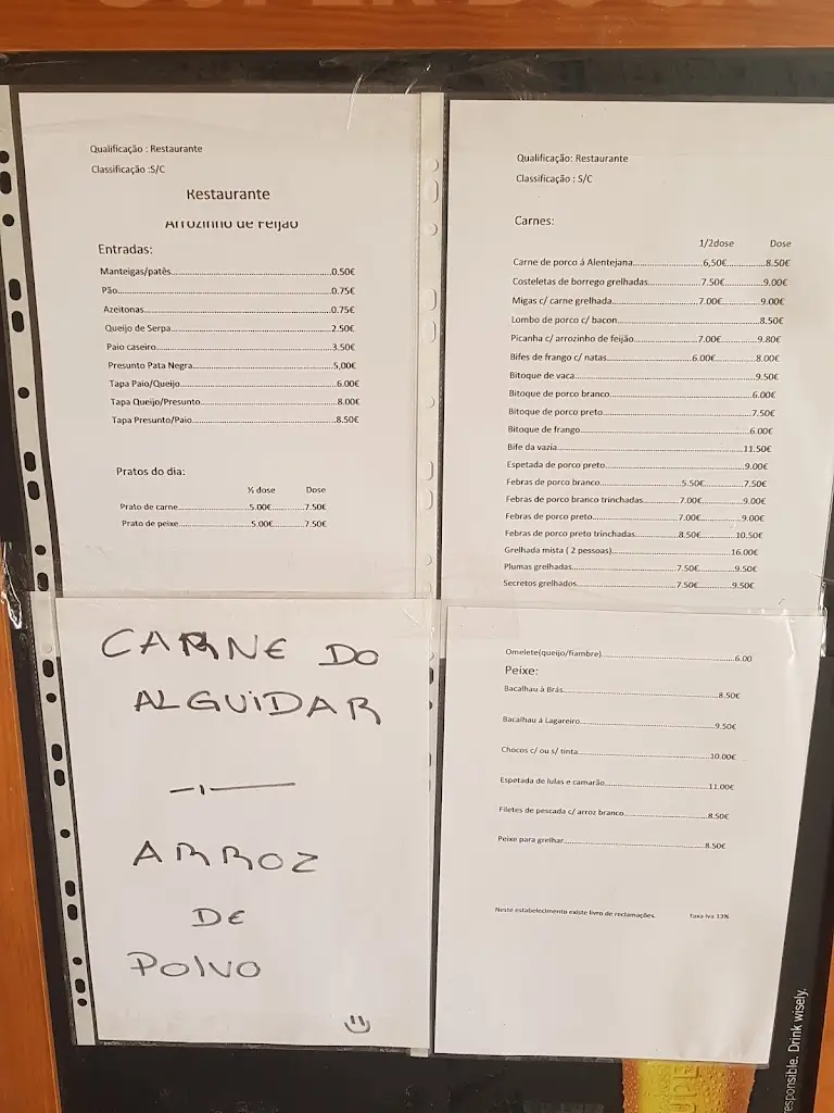 Menu_Arrozinho de Feijão_Serpa_immagine_2