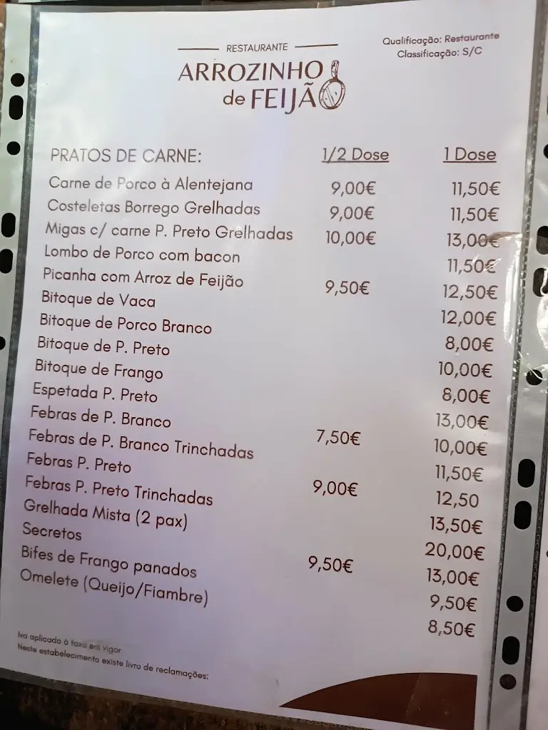 Menu_Arrozinho de Feijão_Serpa_immagine_3
