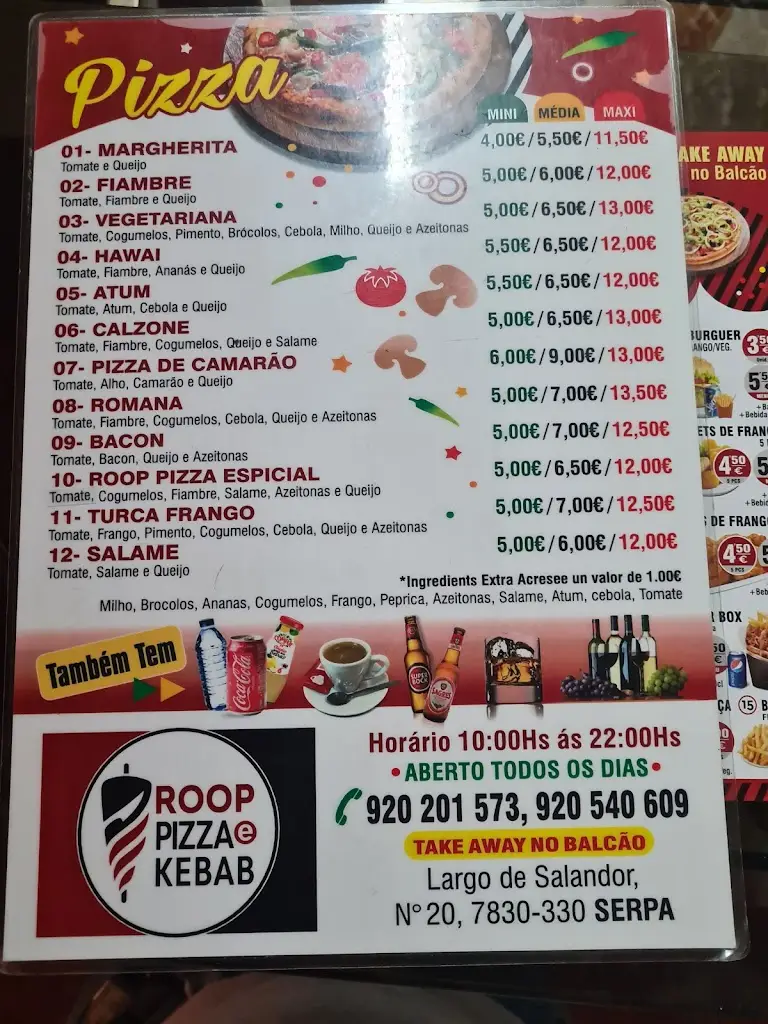 Menu_Europa Restaurante serpa_Serpa_image_3