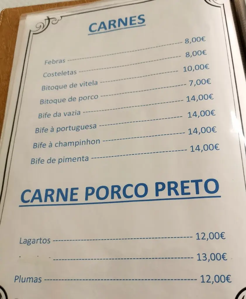 Menu_Restaurante São Silvestre_Ourique_immagine_3