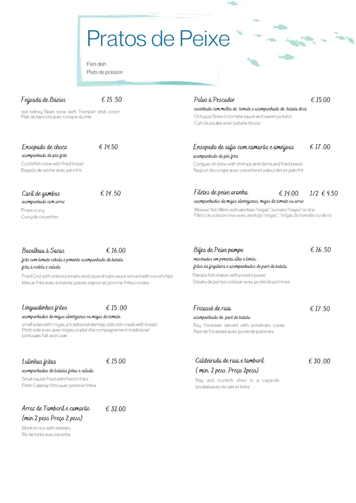 Menu_O Sacas_Zambujeira do Mar_imagen_2