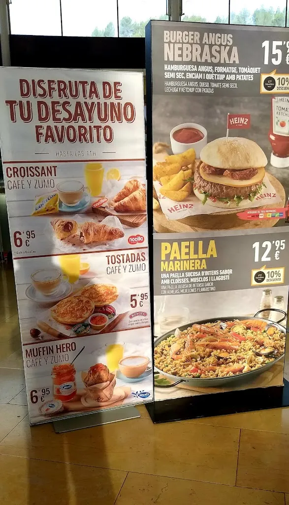 Menü_Àrea de Servei Porta de Barcelona - Dir. Barcelona_Castellbisbal_Bild_1