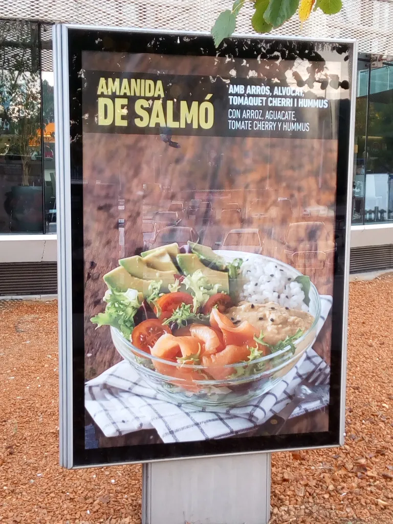 Menü_Àrea de Servei Porta de Barcelona - Dir. Barcelona_Castellbisbal_Bild_2