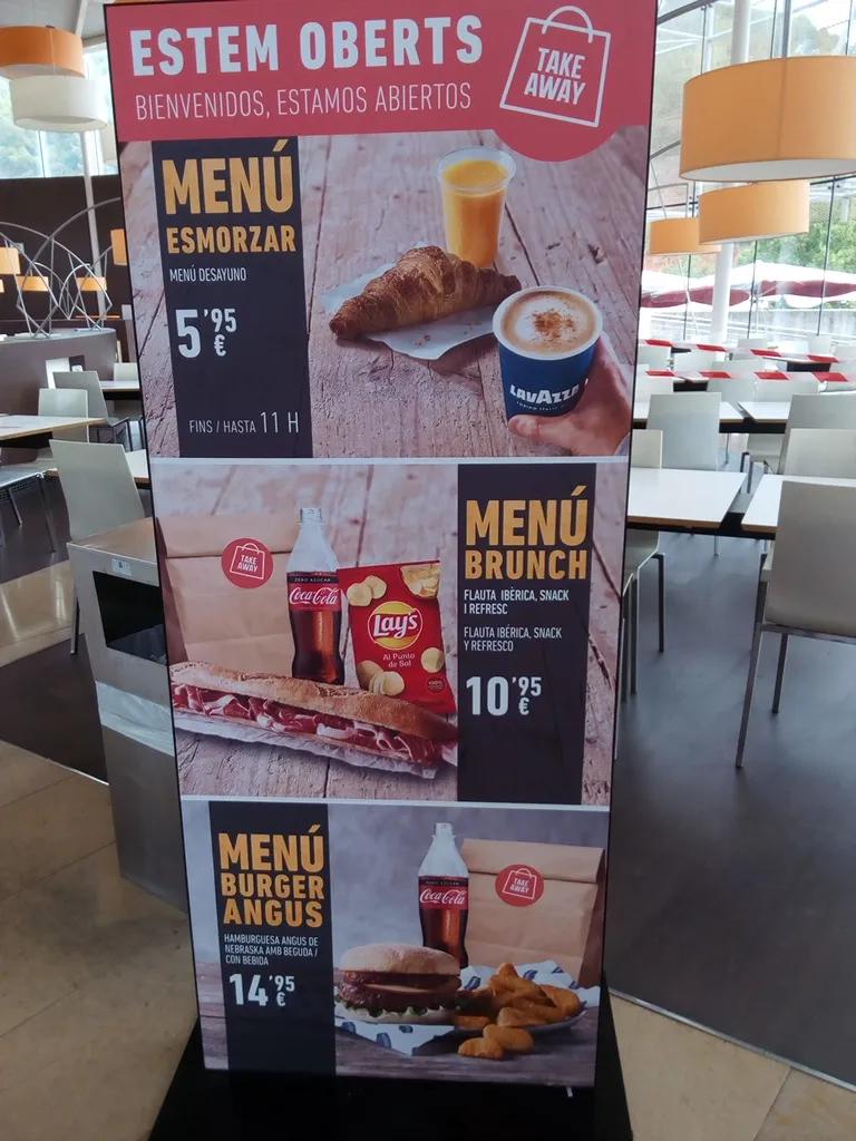 Menü_Àrea de Servei Porta de Barcelona - Dir. Barcelona_Castellbisbal_Bild_4